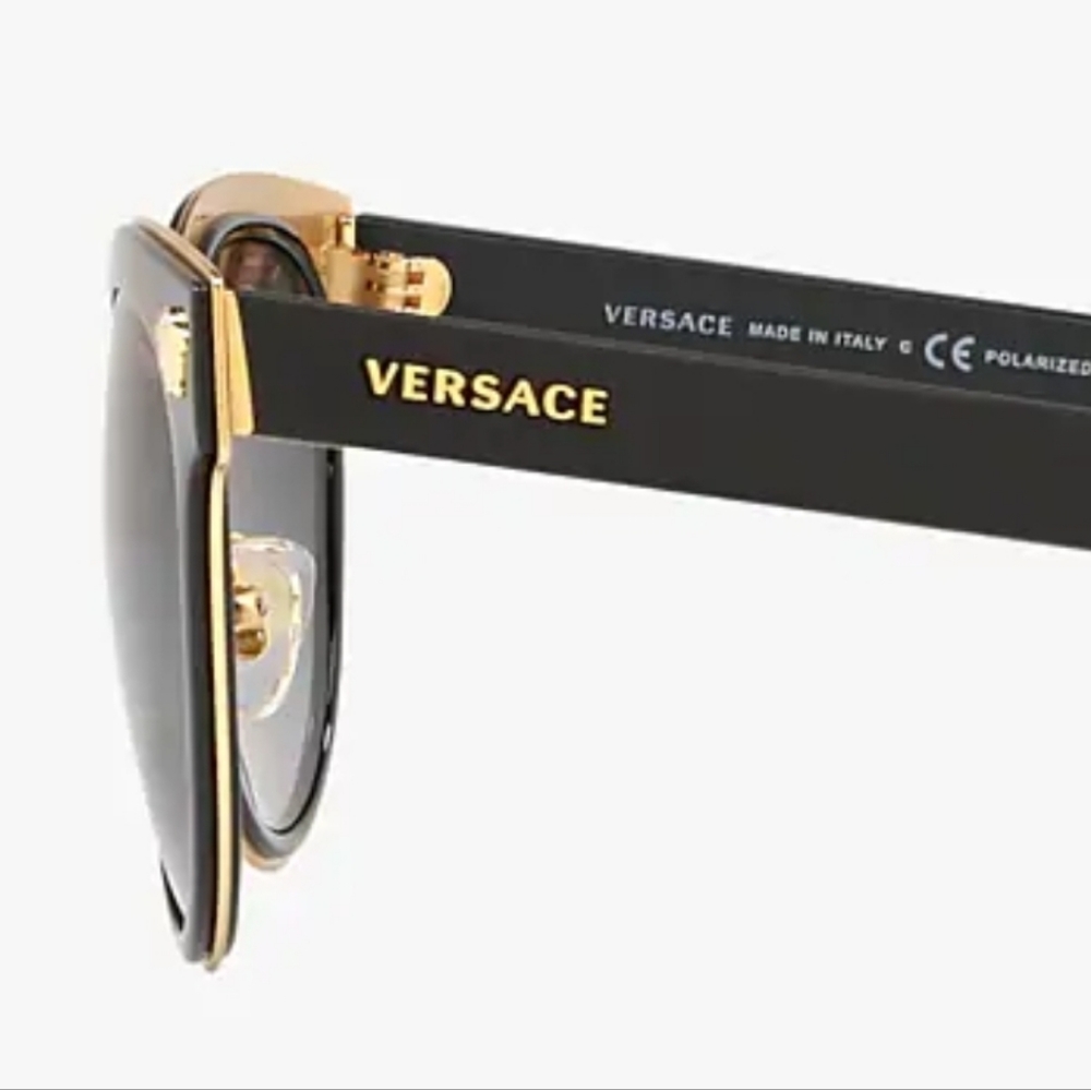 VERSACE VE2198 POLARIZED SUNGLASSES - Picture 1 of 5